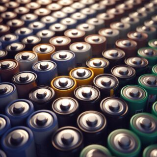 Batterien oder Akkus