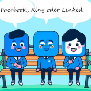 Soziale Netzwerke im Gespräch.