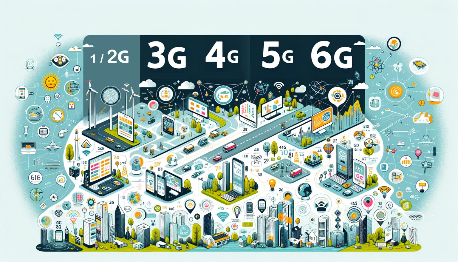 Von 3G bis 6G: Die Evolution der Mobilfunktechnologien – Ein Blick in ...