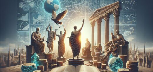 Die Geschichte der Aktien und Börsen.