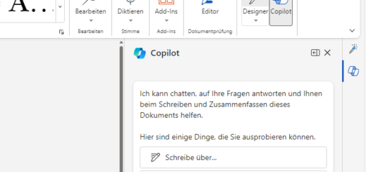 Copilot in MS Office 365 (Word)