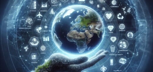 Alles in einer Hand - Globalisierung