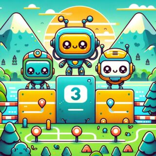 Drei Gegner auf Augenhöher, doch nur einer kann gewinnen.