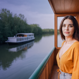 Leben auf einem Hausboot