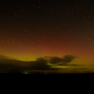 Polarlichter über Norddeutschland
