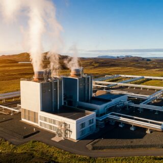 Saubere Energie aus der Erde: Ein Geothermiekraftwerk in Aktion