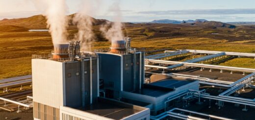 Saubere Energie aus der Erde: Ein Geothermiekraftwerk in Aktion