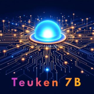 Teuken 7B LLM als fiktive Darstellung