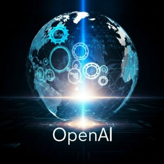 Ein modernes, futuristisches Titelbild zeigt eine stilisierte, digitale Weltkugel, die von einem Netzwerk aus leuchtenden Datenströmen umgeben ist.