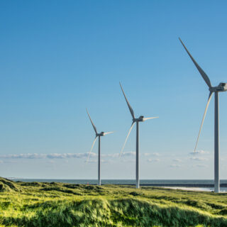 Nearshore-Windpark in Havide Sande Dänemark