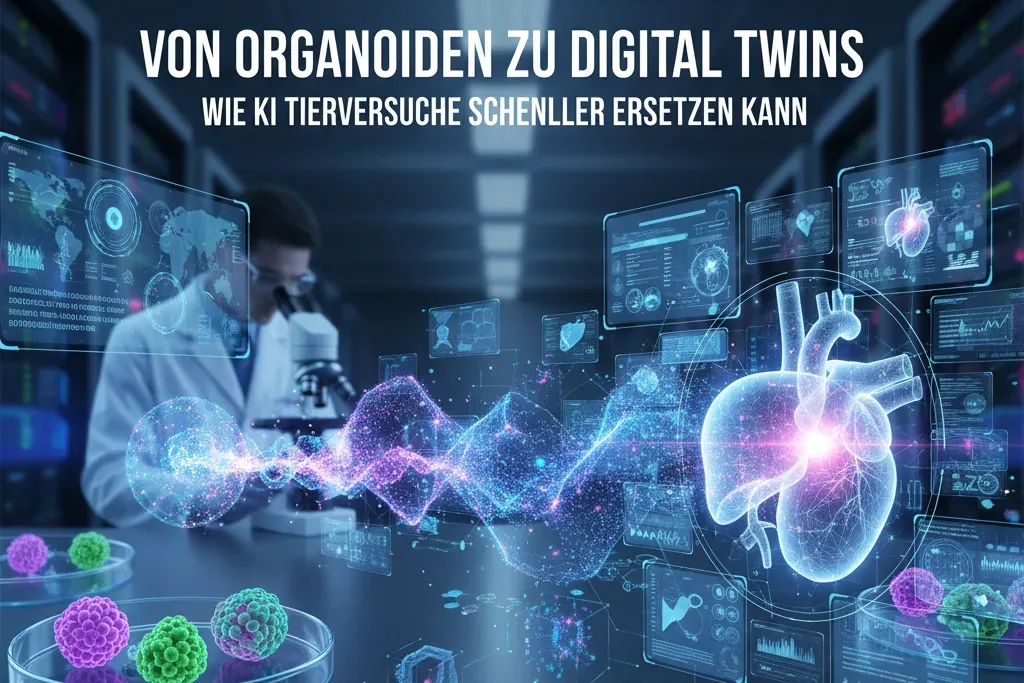 Von Organoiden zu Digital Twins: Wie KI Tierversuche schneller ersetzen kann