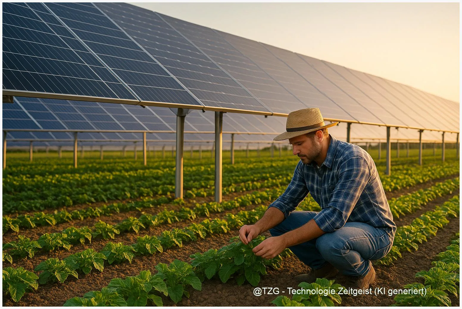 Agrivoltaik in Deutschland: Solar und Landwirtschaft auf derselben Fläche