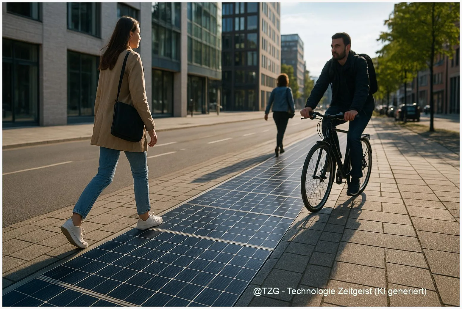 Solare Gehwege: Sinn, Grenzen und Zukunft