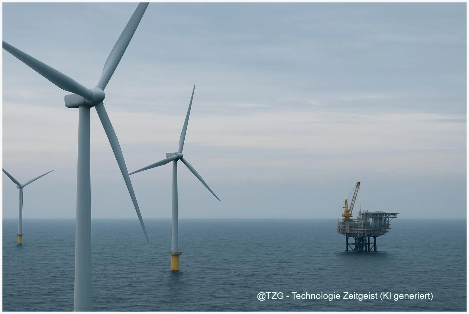 Deutscher Offshore‑Windstrom versorgt niederländische Gasplattform