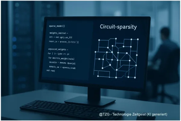 Circuit‑sparsity: Wie sparsames Training KI‑Modelle erklärbarer macht
