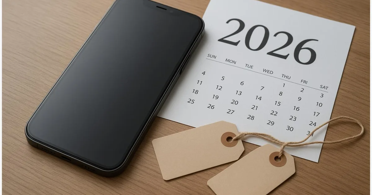 2026: Warum es sich lohnen kann, mit dem Smartphone‑Kauf zu warten