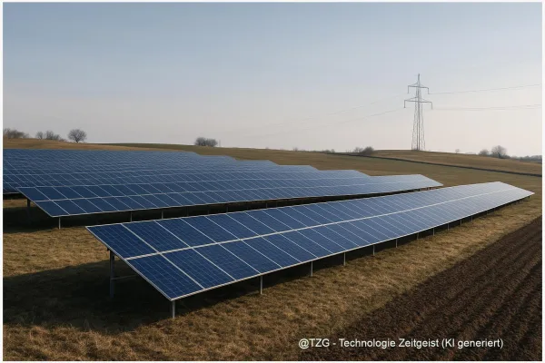 Wie KI den Flächenbedarf großer Solarparks präzise berechnet