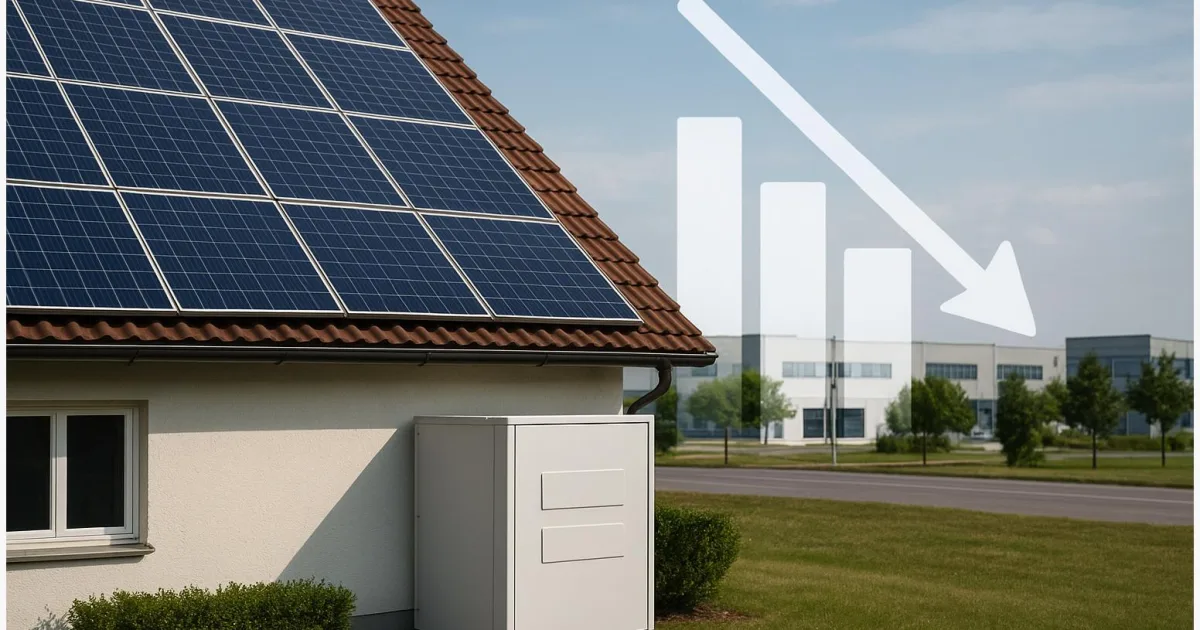 Sinkende Preise für Batteriespeicher: Was Haushalte und Industrie jetzt wissen müssen