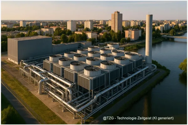Riesige Wärmepumpen: Wie Großanlagen Städte und Industrie klimafreundlich heizen