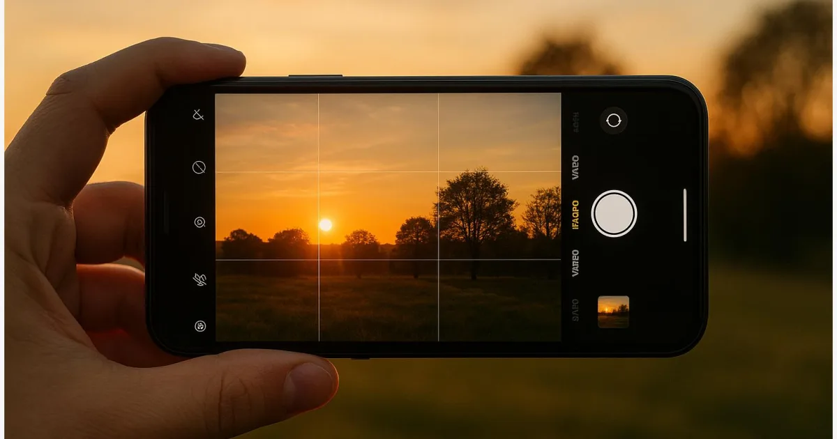 So machst du bessere Smartphone‑Fotos: Einstellungen & Praxis‑Tipps