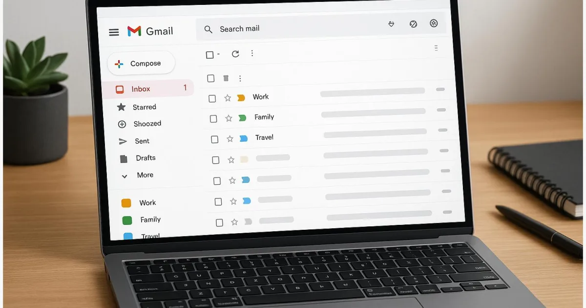 Gmail aufräumen: Labels, Filter & Regeln – Schritt‑für‑Schritt-Anleitung