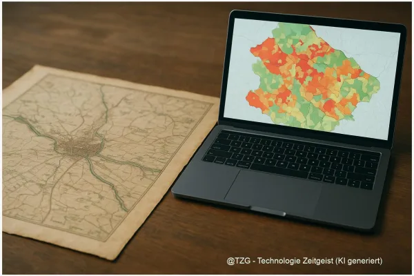 Wie Machine Learning historische Karten den Landnutzungswandel sichtbar macht