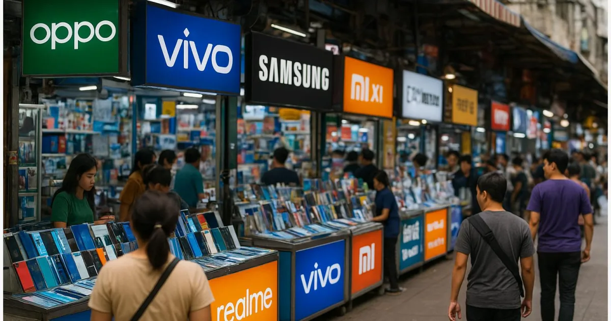 Android‑Hersteller aus Asien 2025: Gewinner, Verlierer und was Europa erwartet