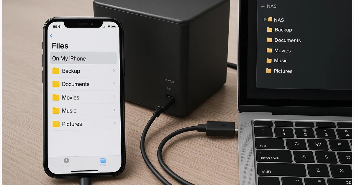 iPhone automatisch auf NAS sichern – Schritt‑für‑Schritt ohne iCloud