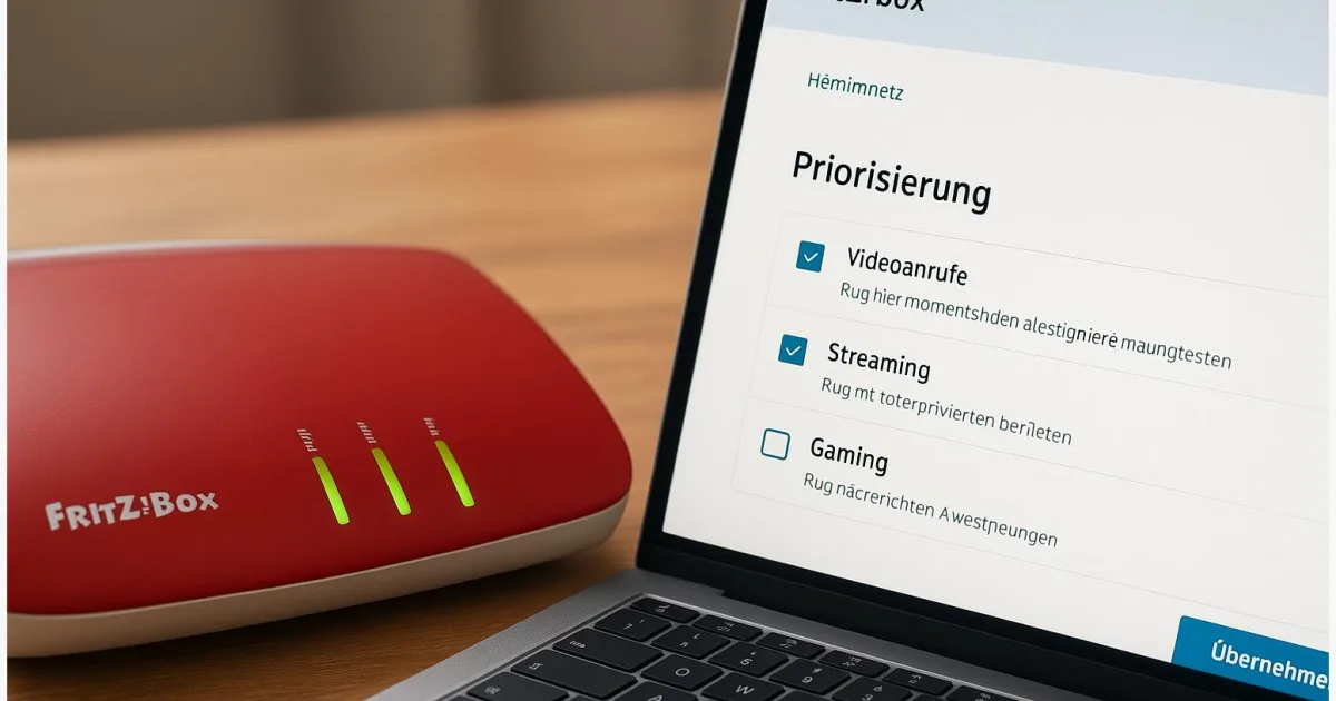 So priorisierst du Geräte im Fritzbox‑WLAN: Video‑Calls, Streaming & Gaming