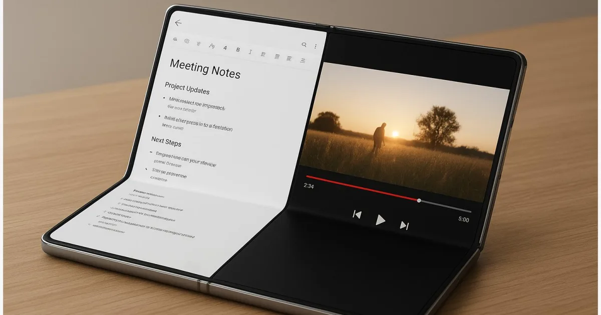 Samsung plant breiteres Foldable für 2026 — was das für Smartphones heißt