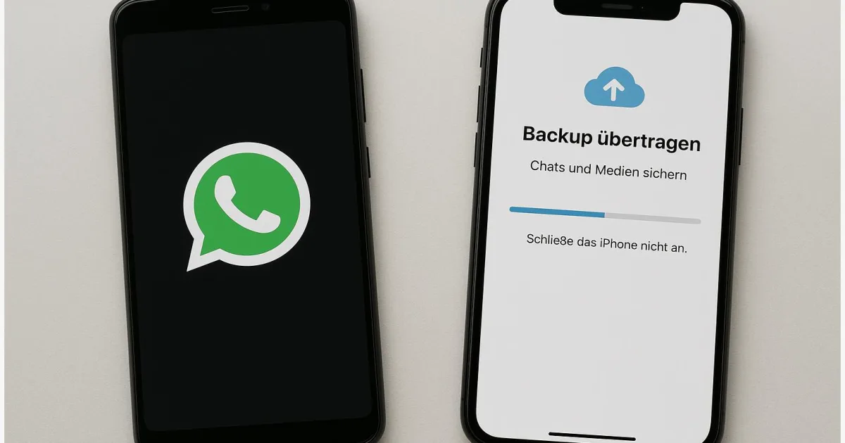 WhatsApp auf neues Handy übertragen: Chats sichern (Android & iPhone)