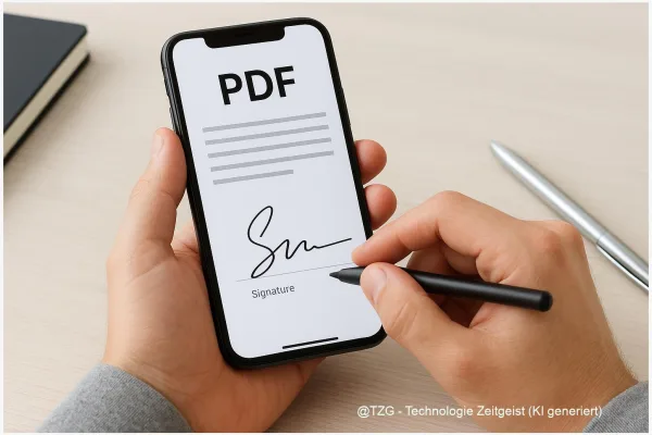 PDF auf iPhone & Android unterschreiben: Schritt‑für‑Schritt (gratis)