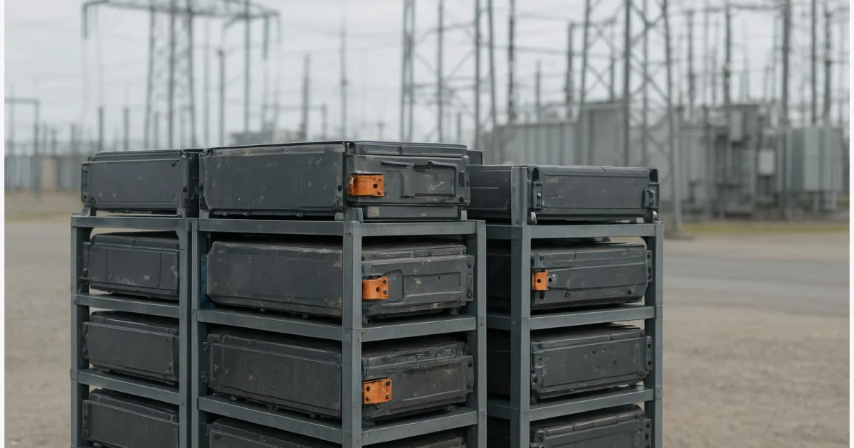 Recycelte E‑Auto‑Batterien: Wie Second‑Life‑Speicher Stromnetze stabilisieren