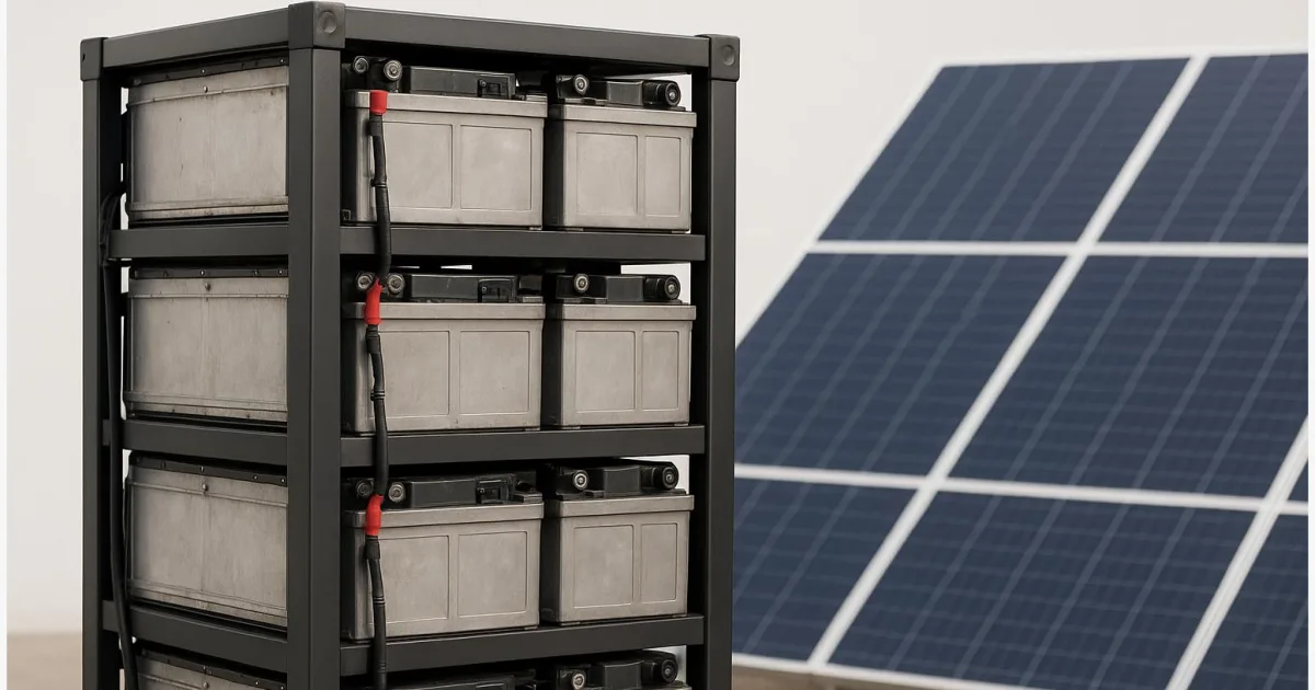 Second-Life-EV-Batterien: So werden alte Akkus zu Stromspeichern