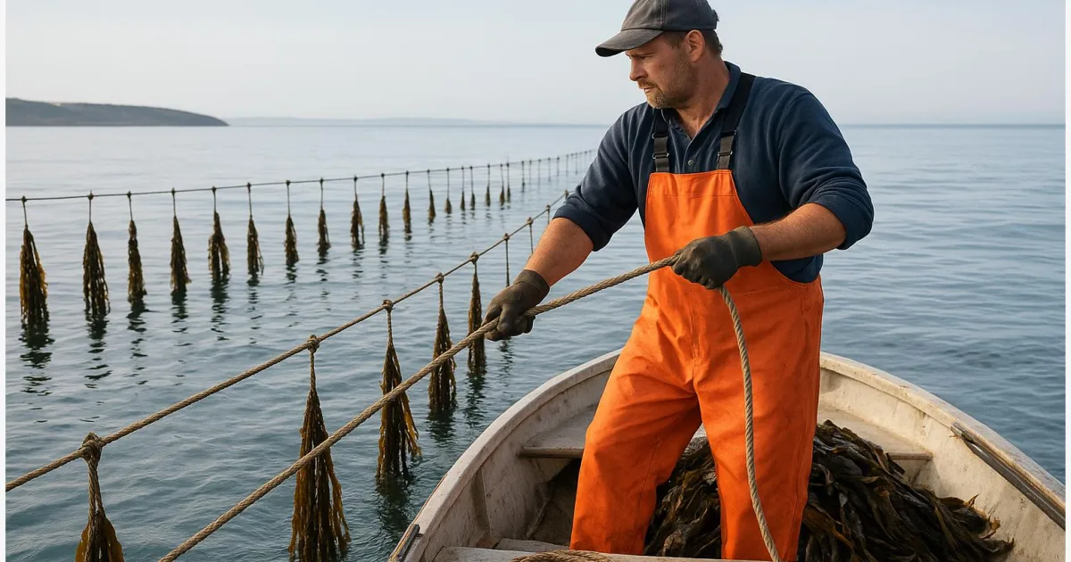 Wenn Fisch knapp wird: Warum immer mehr Küstenfischer auf Algen setzen