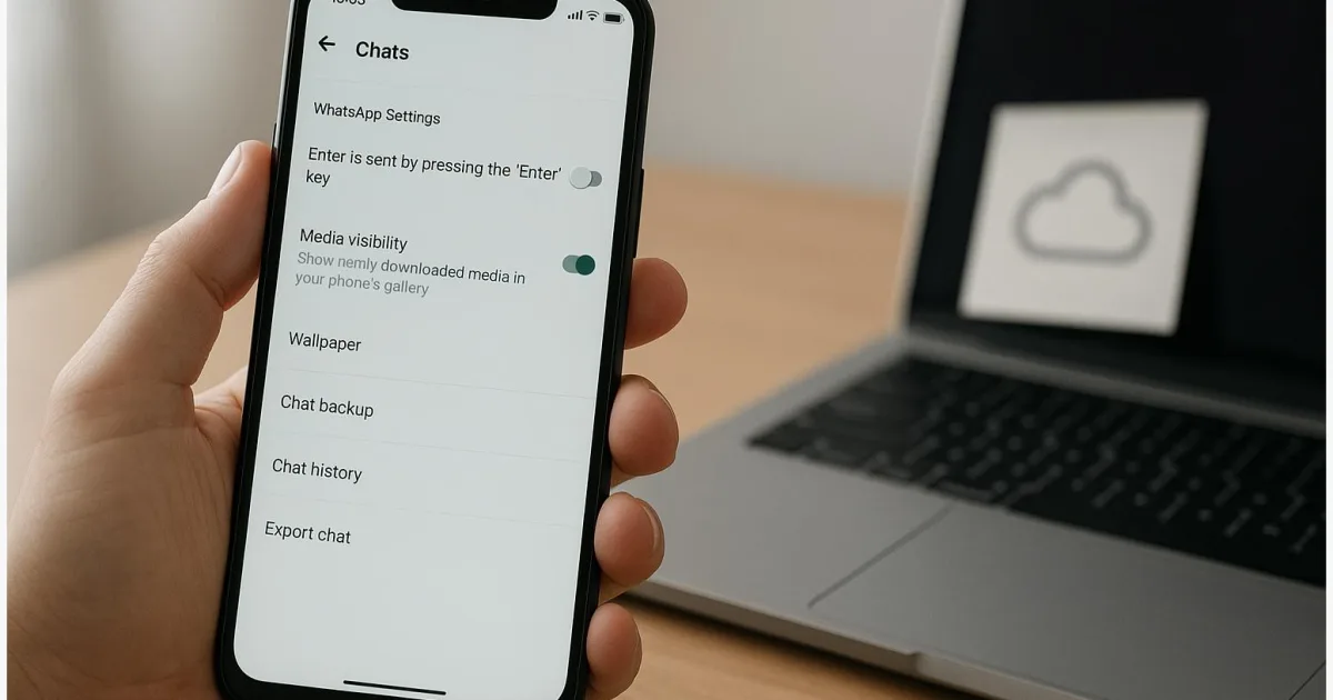 So richtest du WhatsApp-Chat-Backup richtig ein (Android & iPhone)