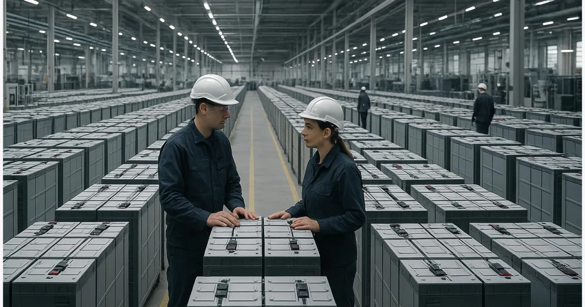 Batterien für Europa: Warum Speicher zum Engpass der Energiewende werden