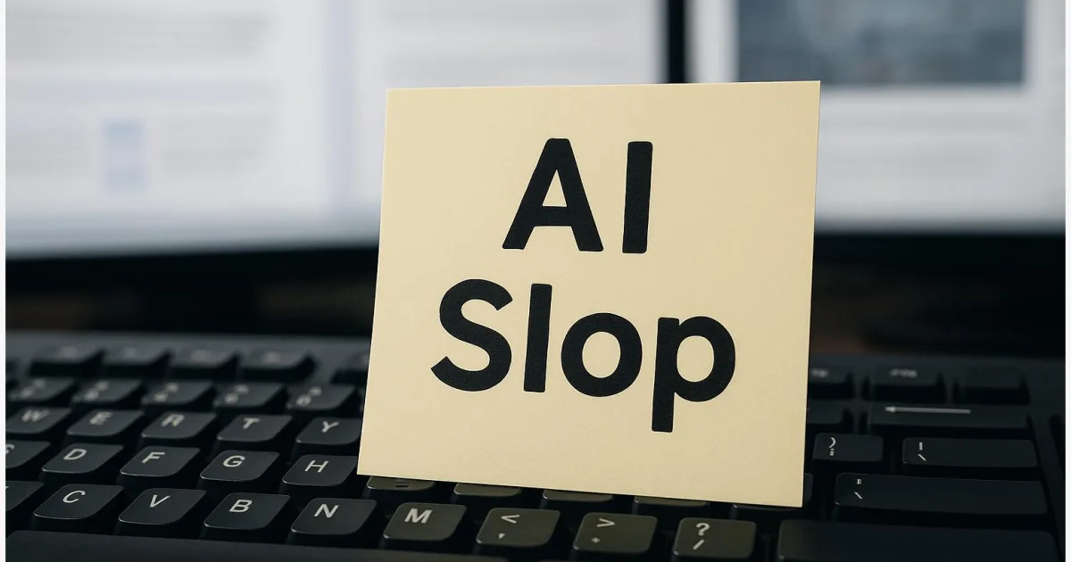 AI Slop: Warum das Internet mit KI‑Massencontent geflutet wird