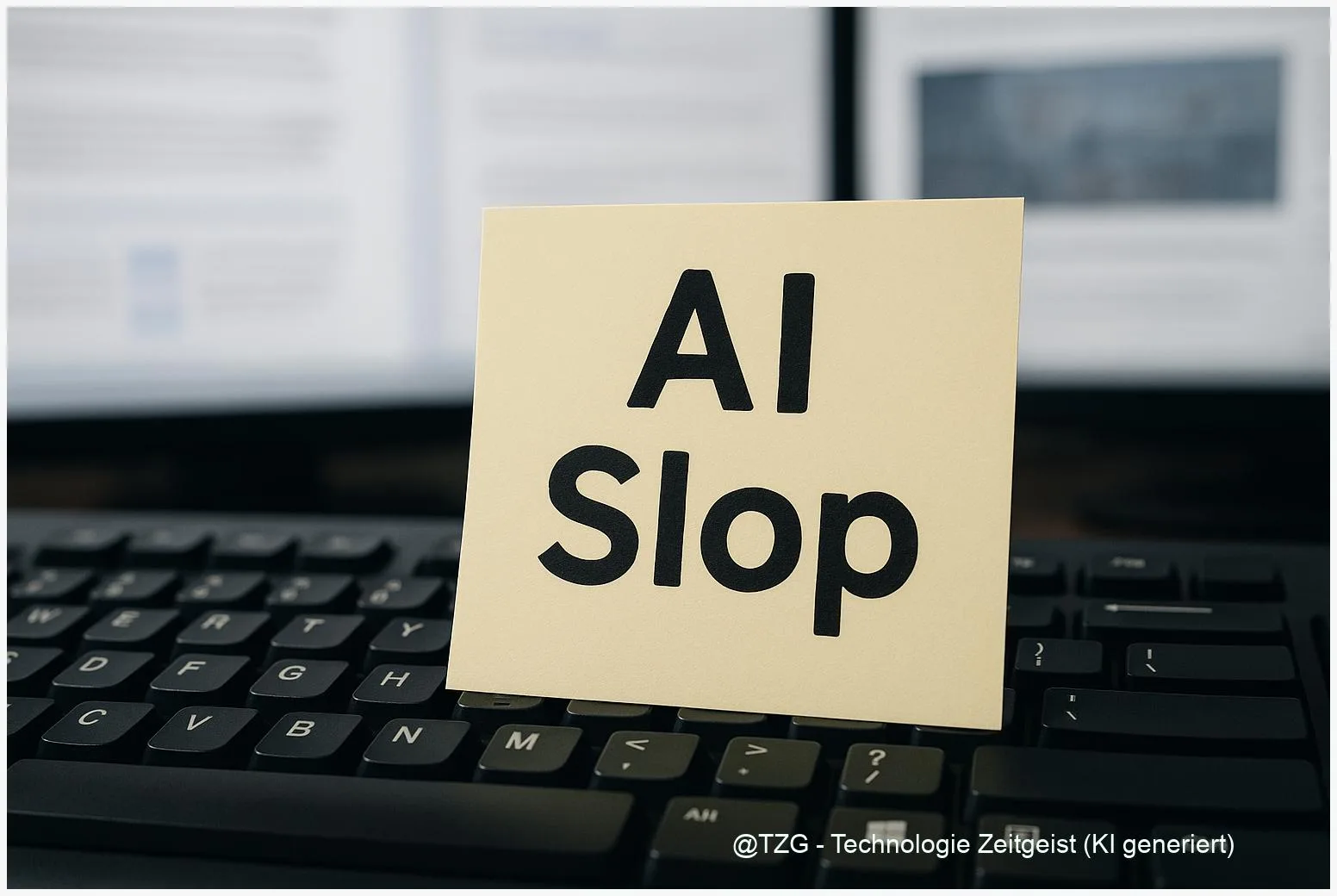 AI Slop: Warum das Internet mit KI‑Massencontent geflutet wird