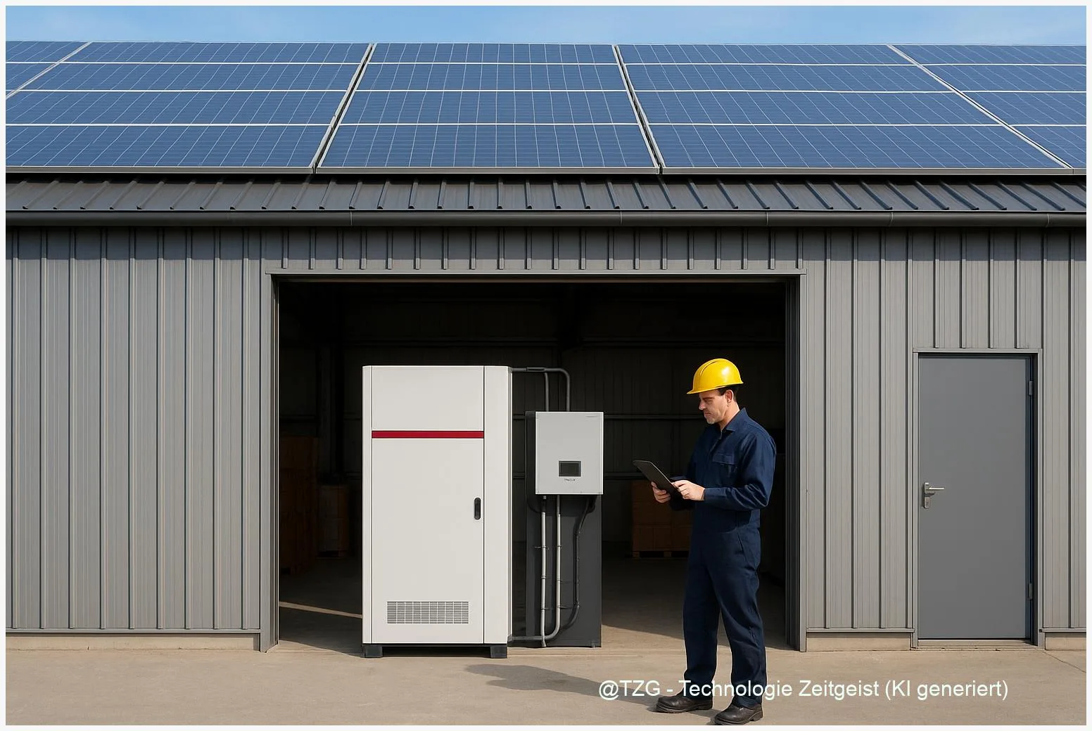 Smarte Batteriespeicher für Firmen: So senken Unternehmen Stromkosten