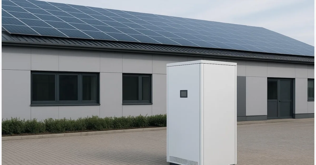 Smarte Batteriespeicher für Firmen: So sparen Betriebe Stromkosten