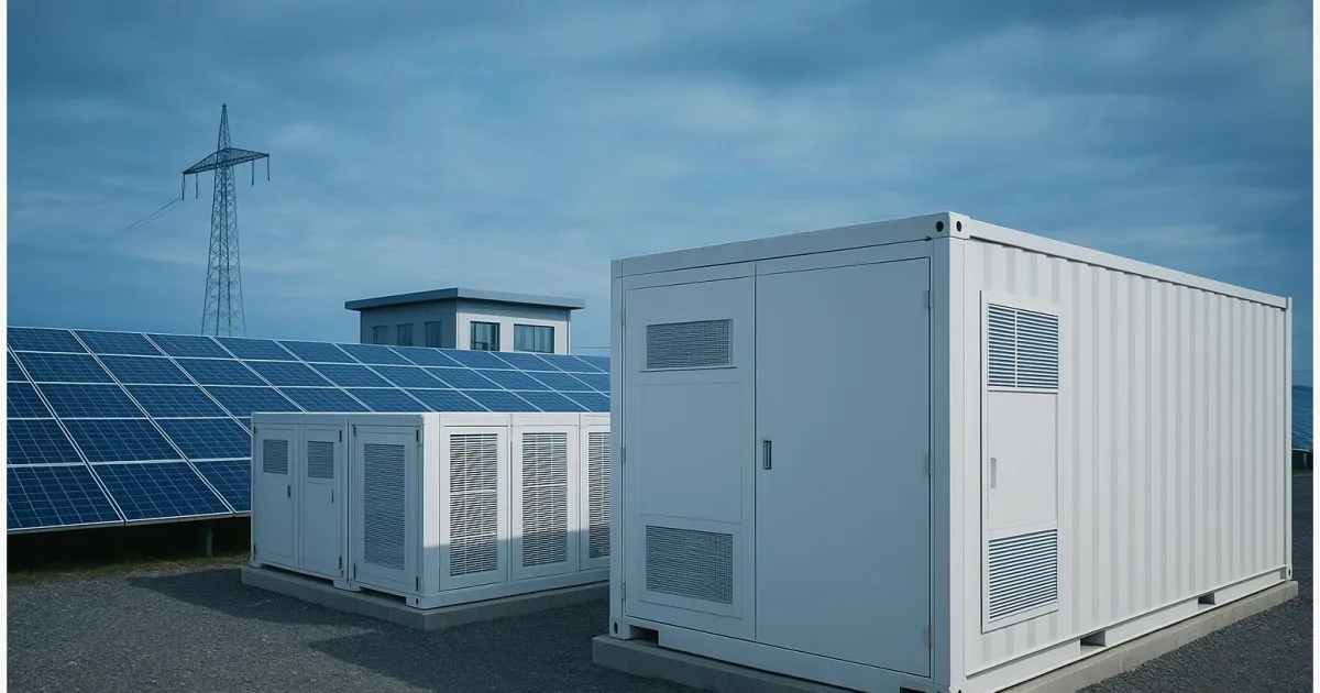 Energiespeicher fürs Stromnetz: Wie Batterien Blackouts verhindern und Kosten senken