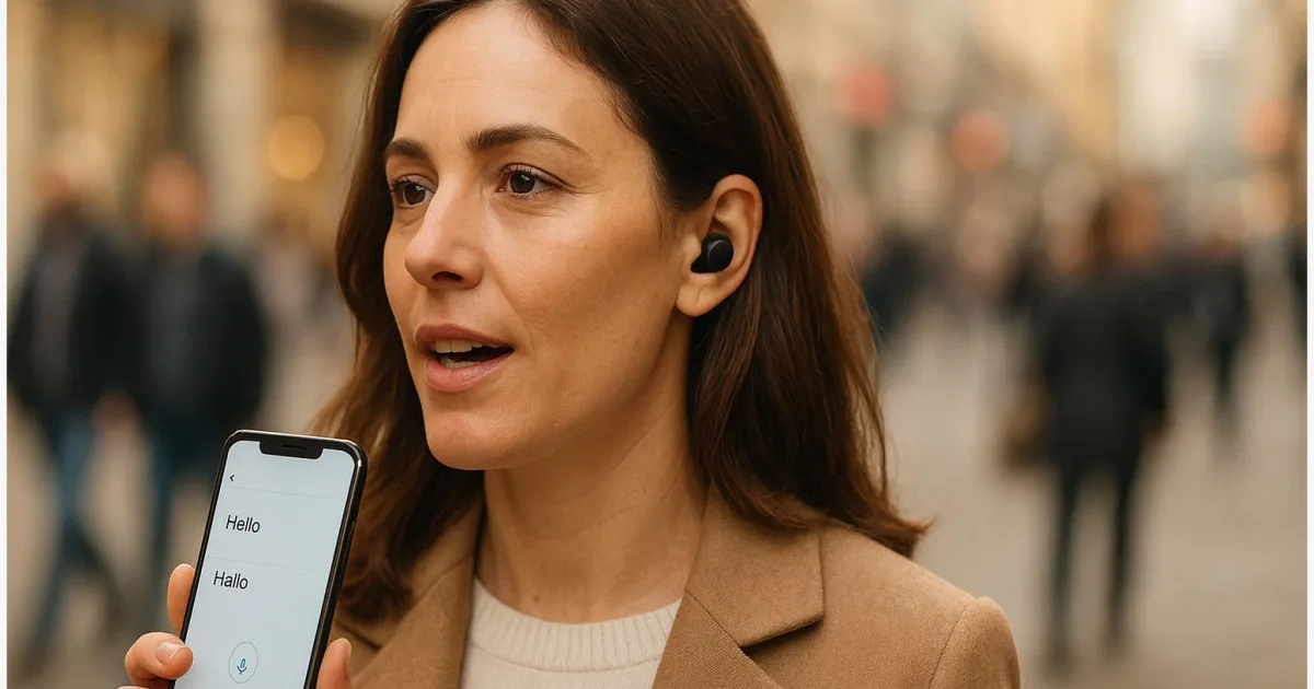 Live‑Übersetzung im Ohr: Wie gut funktionieren In‑Ear‑Translator 2025?