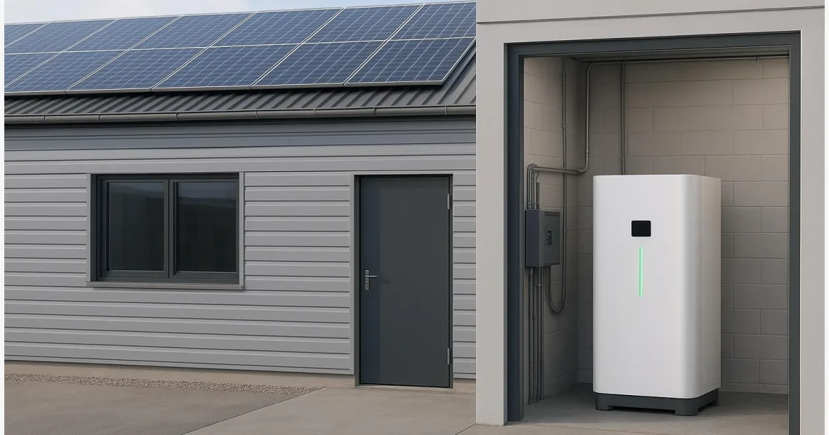 Smarte Batteriespeicher für Unternehmen: So senken Betriebe Stromkosten