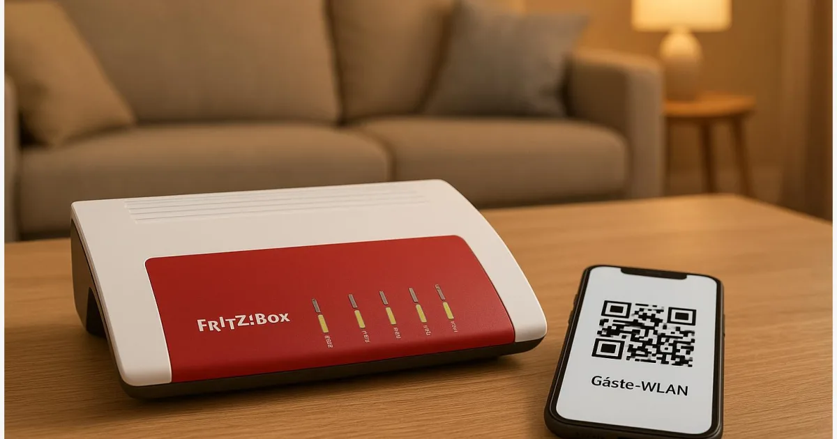 Gast-WLAN einrichten: FRITZ!Box & Router sicher konfigurieren