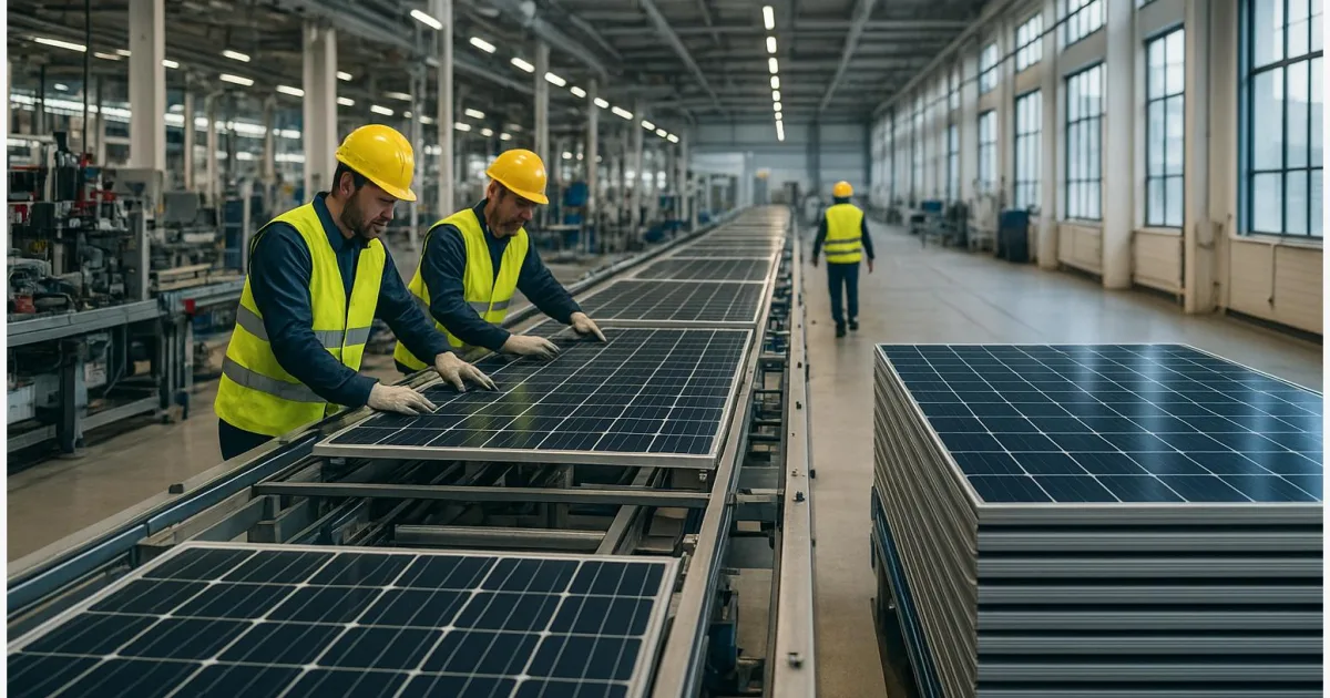 EU Net-Zero Industry Act: Was er Europas Solar- und Batterien bringt