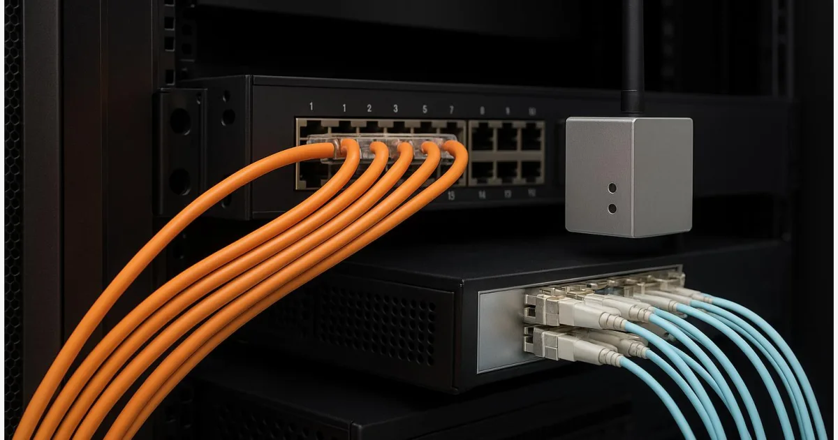 Warum KI‑Rechenzentren neue Verbindungen brauchen: Kupfer, Glasfaser, Funk