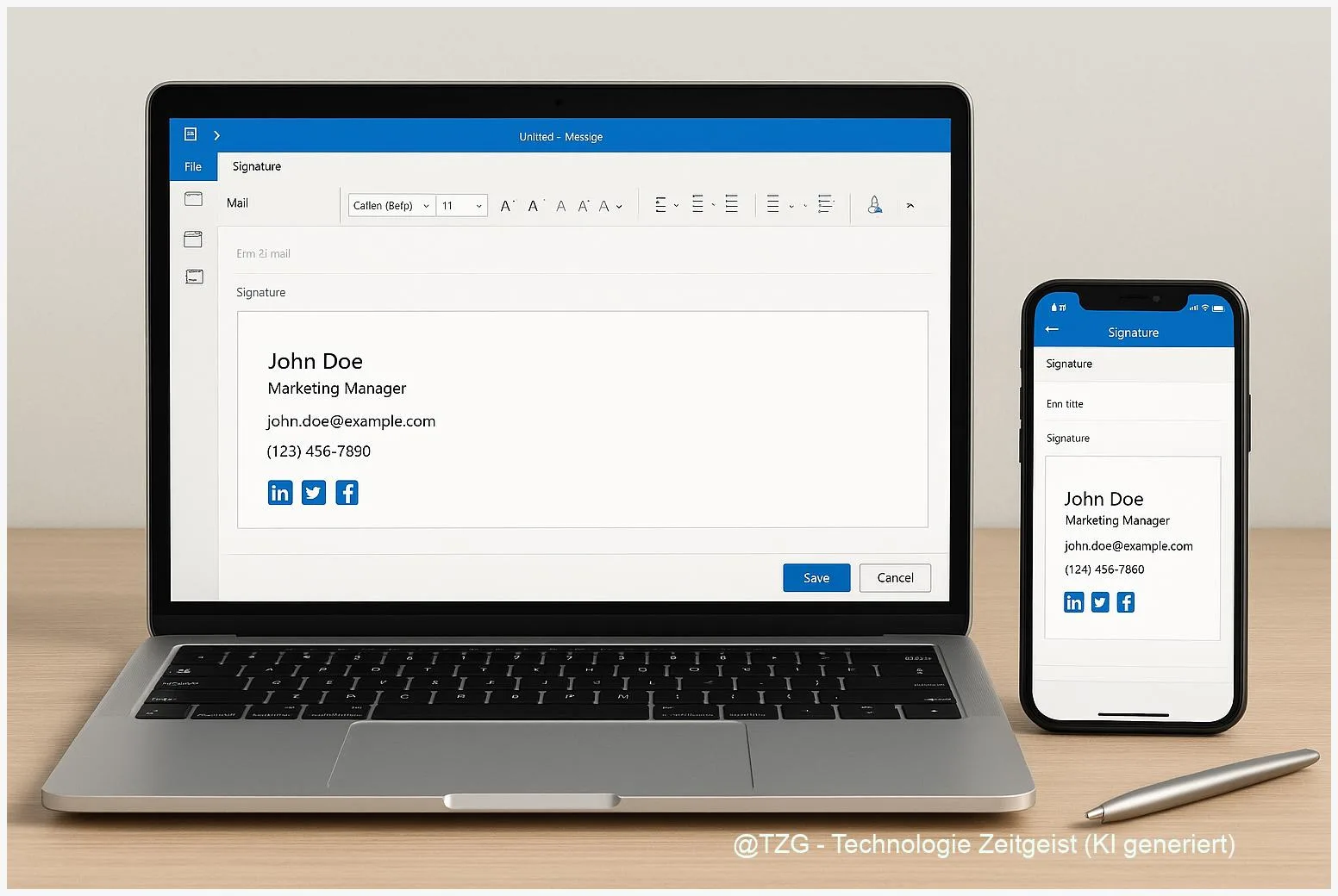 Outlook-Signatur erstellen: Schritt-für-Schritt für PC, Mac & Smartphone