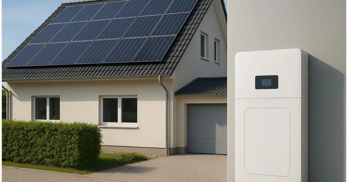 Solarstrom mit Batteriespeicher: Warum Solar-plus-Speicher jetzt boomt