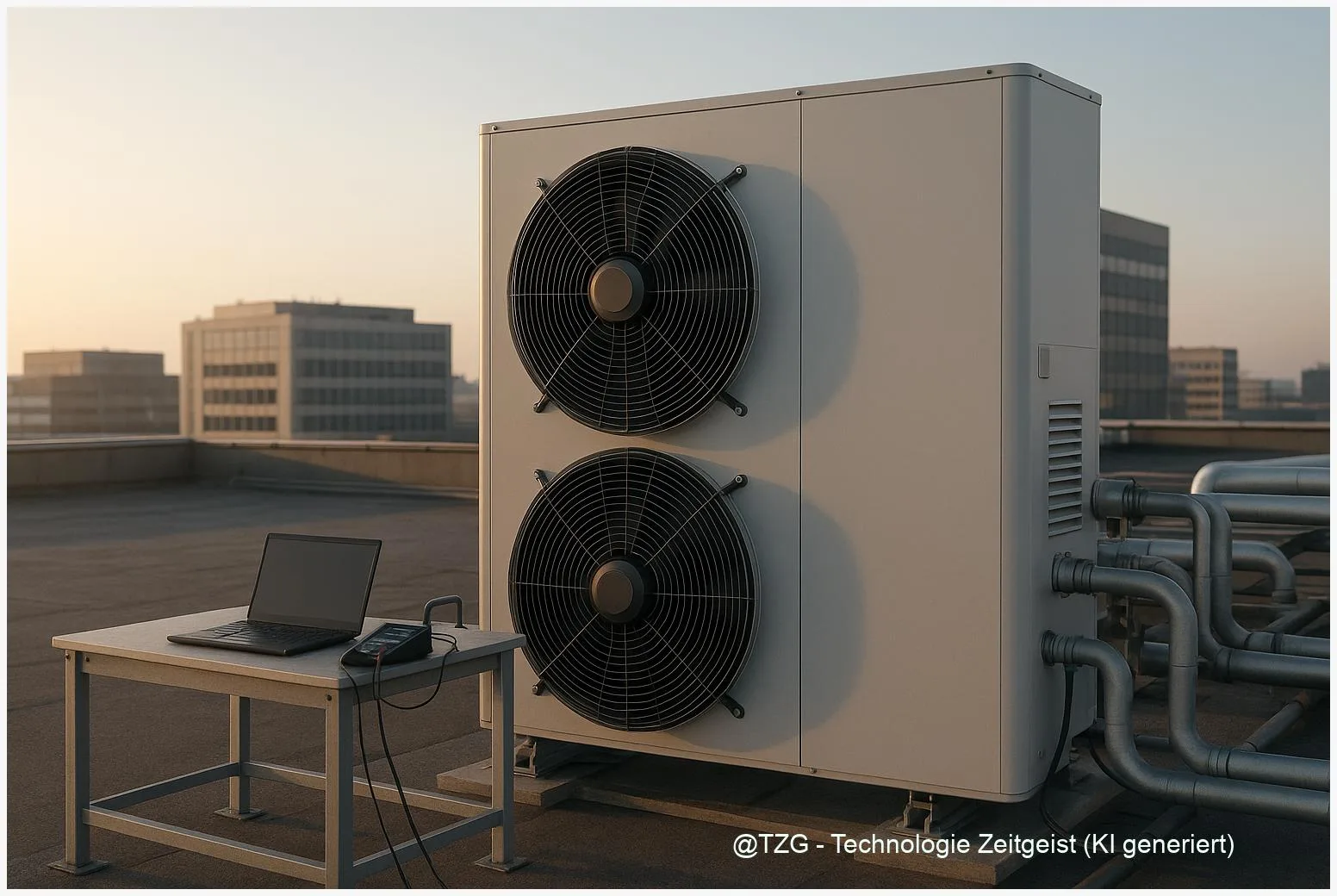 Große Rooftop-Wärmepumpen: Wie Gebäude Fossilheizungen Schritt für Schritt ersetzen